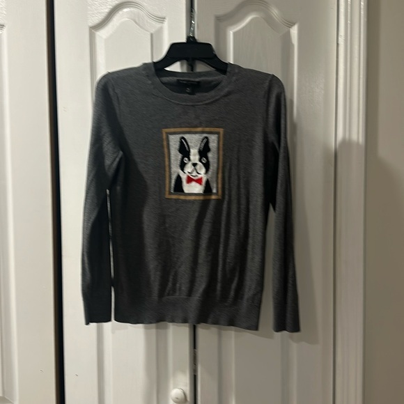 Banana Republic terrier intarsia sweater - Picture 2 of 6
